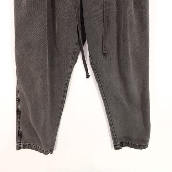 Free People Paper Bag Pant Small Drawstring Margate Pleated Trousers Drawstring - Picture 7 of 15